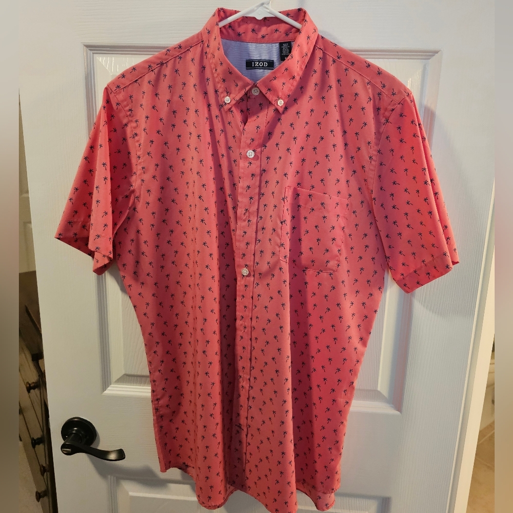 Izod Casual Button Down, Medium